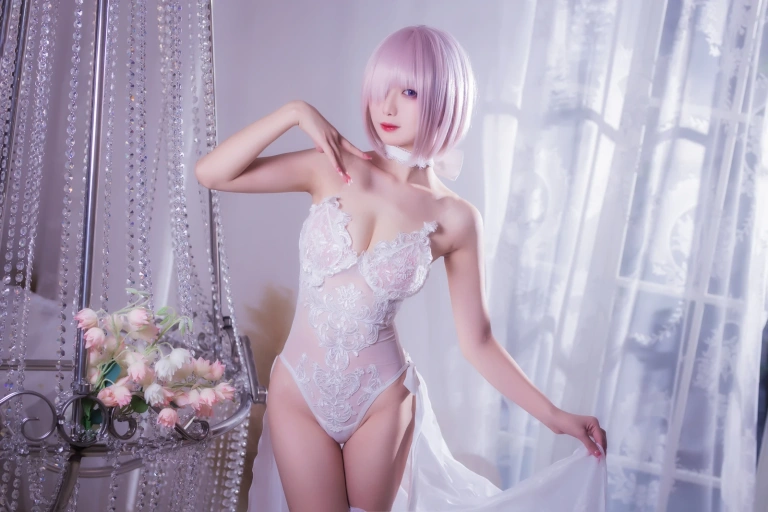 封疆疆v《玛修婚纱》写真图集 36P｜在线预览与图包下载