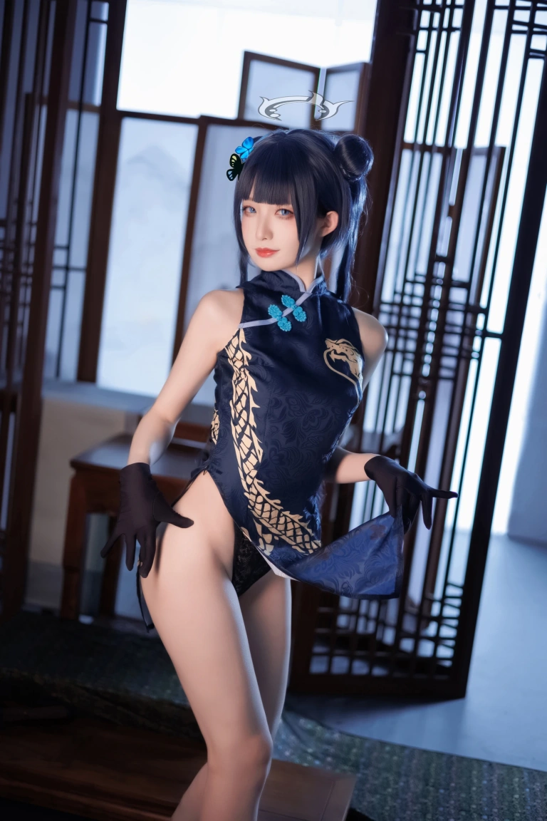 封疆疆v《碧蓝档案 妃咲》写真图集 34P｜在线预览与图包下载