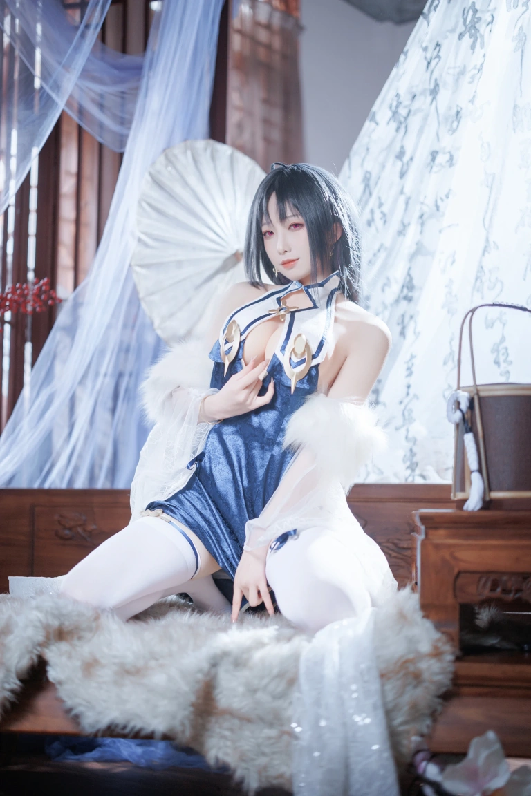 封疆疆v《定安旗袍》写真图集 37P｜在线预览与图包下载