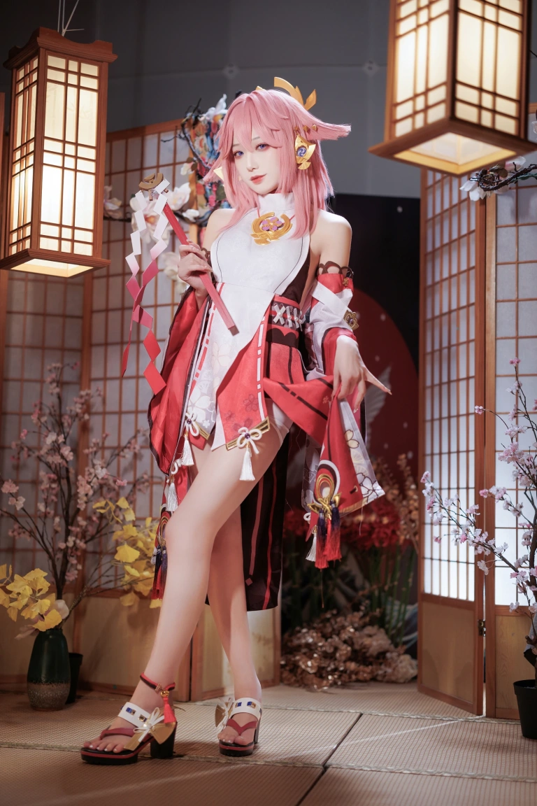 封疆疆v《八重神子公式ver》写真图集 40P｜在线预览与图包下载