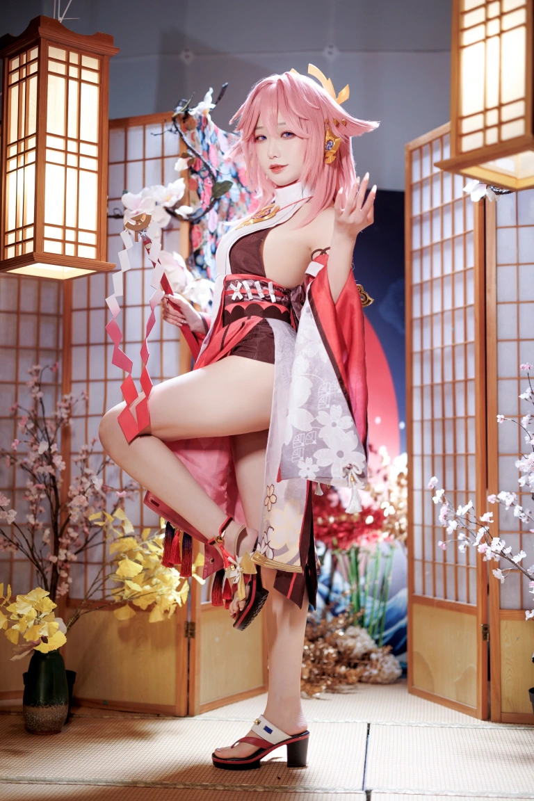 封疆疆v《八重神子公式ver》写真图集 40P｜在线预览与图包下载