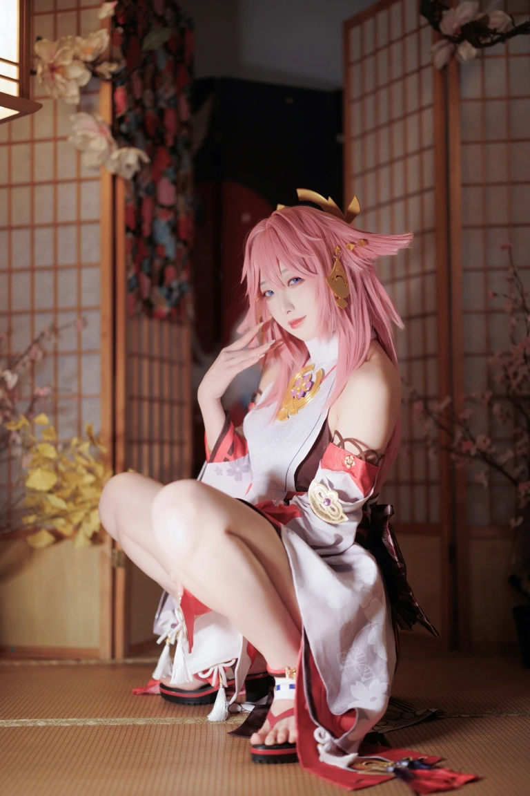 封疆疆v《八重神子公式ver》写真图集 40P｜在线预览与图包下载