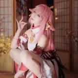 封疆疆v《八重神子公式ver》写真图集 40P｜在线预览与图包下载