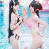封疆疆v《能代x酒匂泳装（&祖木子）》写真图集 43P｜在线预览与图包下载