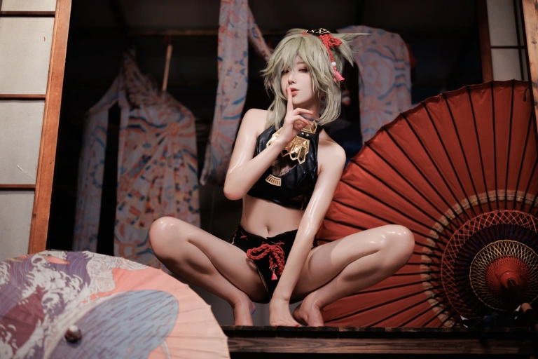 封疆疆v《原神 久岐忍》写真图集 26P｜在线预览与图包下载