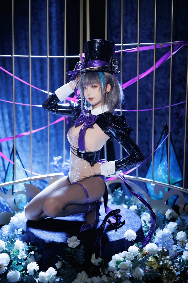 封疆疆v《柴郡魔术师》写真图集 50P｜在线预览与图包下载