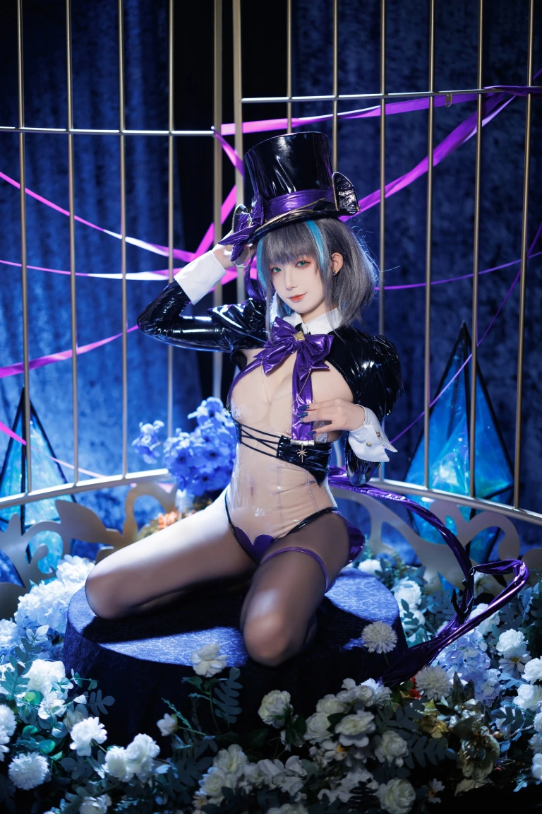 封疆疆v《柴郡魔术师》写真图集 50P｜在线预览与图包下载