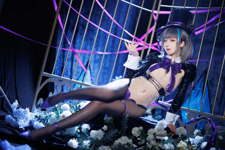 封疆疆v《柴郡魔术师》写真图集 50P｜在线预览与图包下载