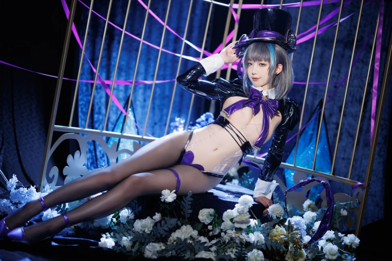 封疆疆v《柴郡魔术师》写真图集 50P｜在线预览与图包下载