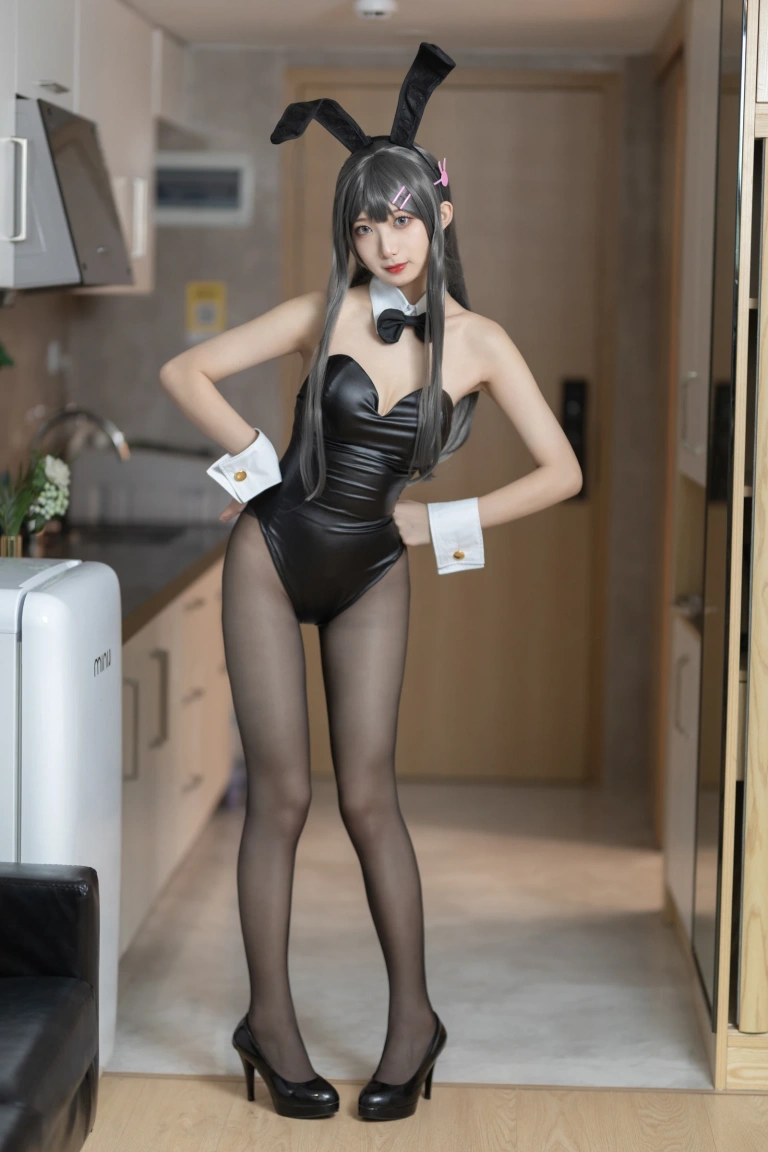 封疆疆v《樱岛麻衣兔女郎》写真图集 40P｜在线预览与图包下载