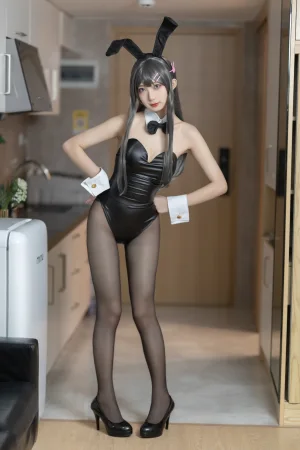 封疆疆v《樱岛麻衣兔女郎》写真图集 40P｜在线预览与图包下载