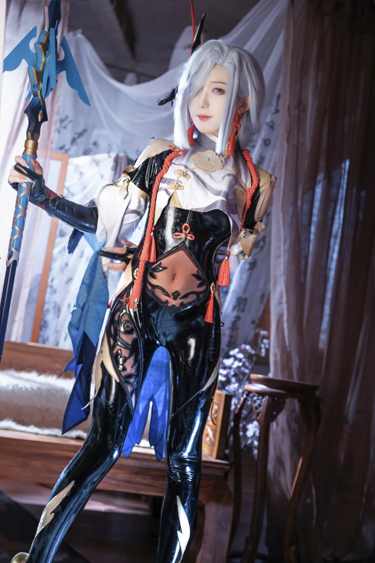 封疆疆v《原神 申鹤》写真图集 31P｜在线预览与图包下载