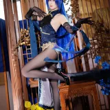 封疆疆v《花园旗袍 新泽西旗袍》写真图集 43P｜在线预览与图包下载