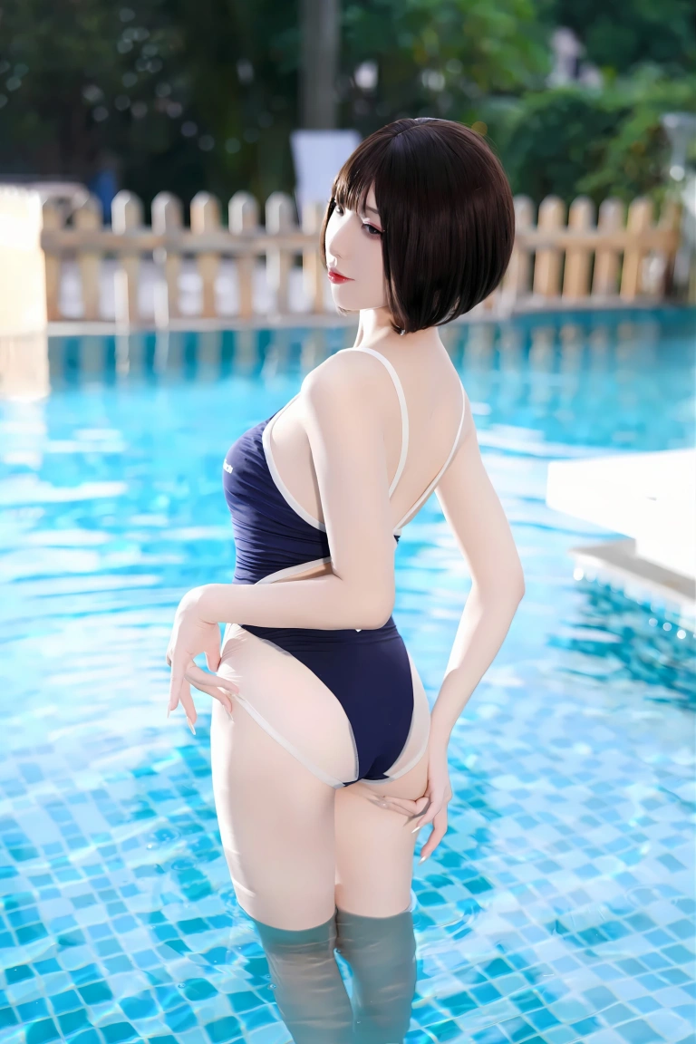 封疆疆v《小海月 竞泳》写真图集 33P｜在线预览与图包下载