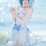 封疆疆v《柴郡小礼服》写真图集 10P｜在线预览与图包下载
