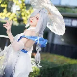 封疆疆v《申鹤神女场照》写真图集 12P｜在线预览与图包下载