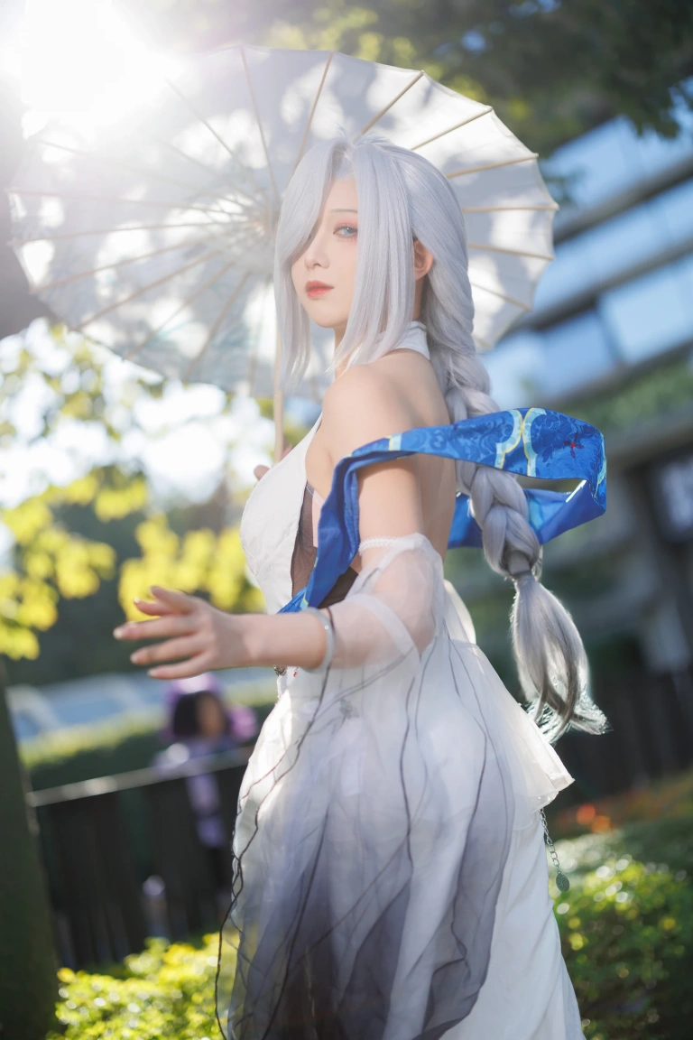 封疆疆v《申鹤神女场照》写真图集 12P｜在线预览与图包下载