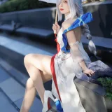 封疆疆v《申鹤神女场照》写真图集 12P｜在线预览与图包下载