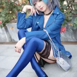 封疆疆v《碧蓝航线 柴郡常服》写真图集 27P｜在线预览与图包下载