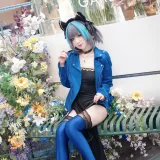 封疆疆v《碧蓝航线 柴郡常服》写真图集 27P｜在线预览与图包下载
