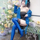 封疆疆v《碧蓝航线 柴郡常服》写真图集 27P｜在线预览与图包下载