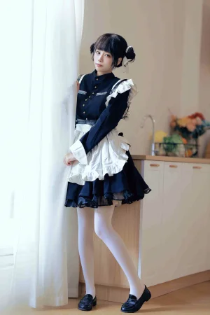 洛桑w伊梓《女仆日记Ⅲ》写真图集 28P｜在线预览与图包下载