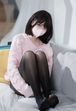洛桑w伊梓《升玖老师 毛衣》写真图集 40P｜在线预览与图包下载