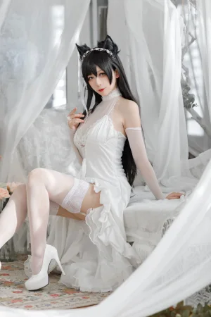 樱落酱w《爱宕花嫁》写真图集 19P｜在线预览与图包下载