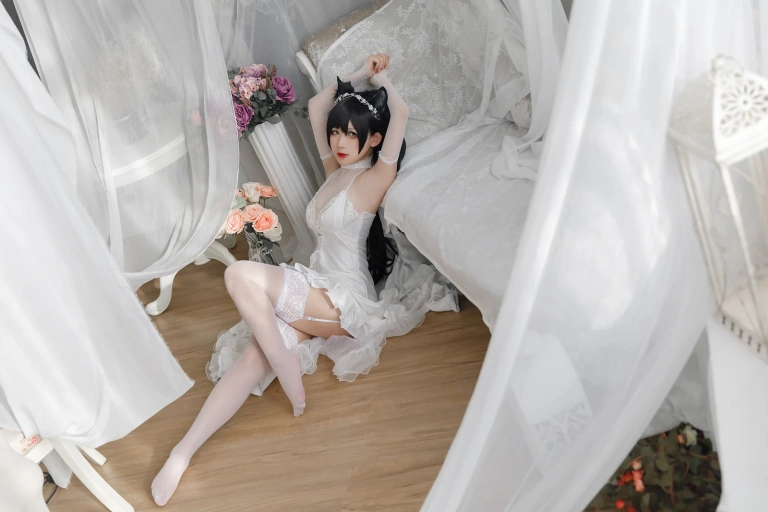 樱落酱w《爱宕花嫁》写真图集 19P｜在线预览与图包下载