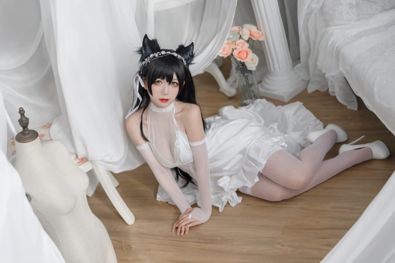 樱落酱w《爱宕花嫁》写真图集 19P｜在线预览与图包下载