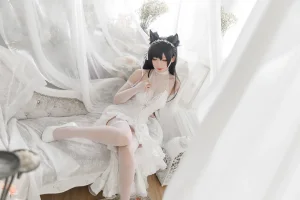 樱落酱w《爱宕花嫁》写真图集 19P｜在线预览与图包下载