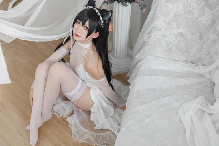 樱落酱w《爱宕花嫁》写真图集 19P｜在线预览与图包下载
