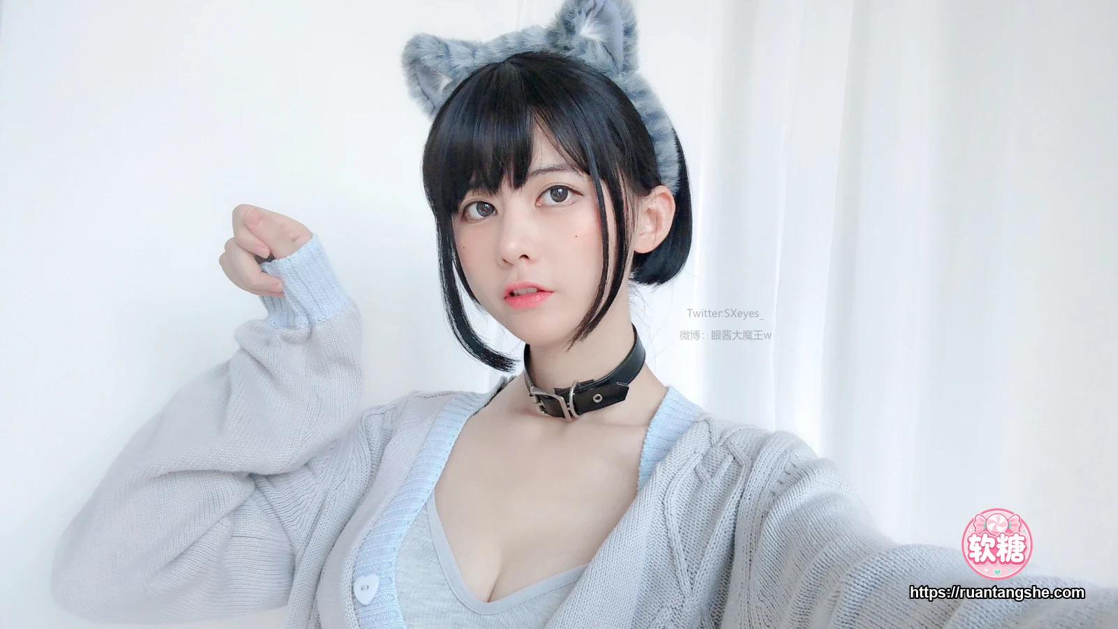 眼酱大魔王w 眼酱大魔王w NO.014 - 黑丝ol 猫耳