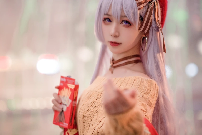 樱落酱w《贝法pocky》写真图集 12P｜在线预览与图包下载