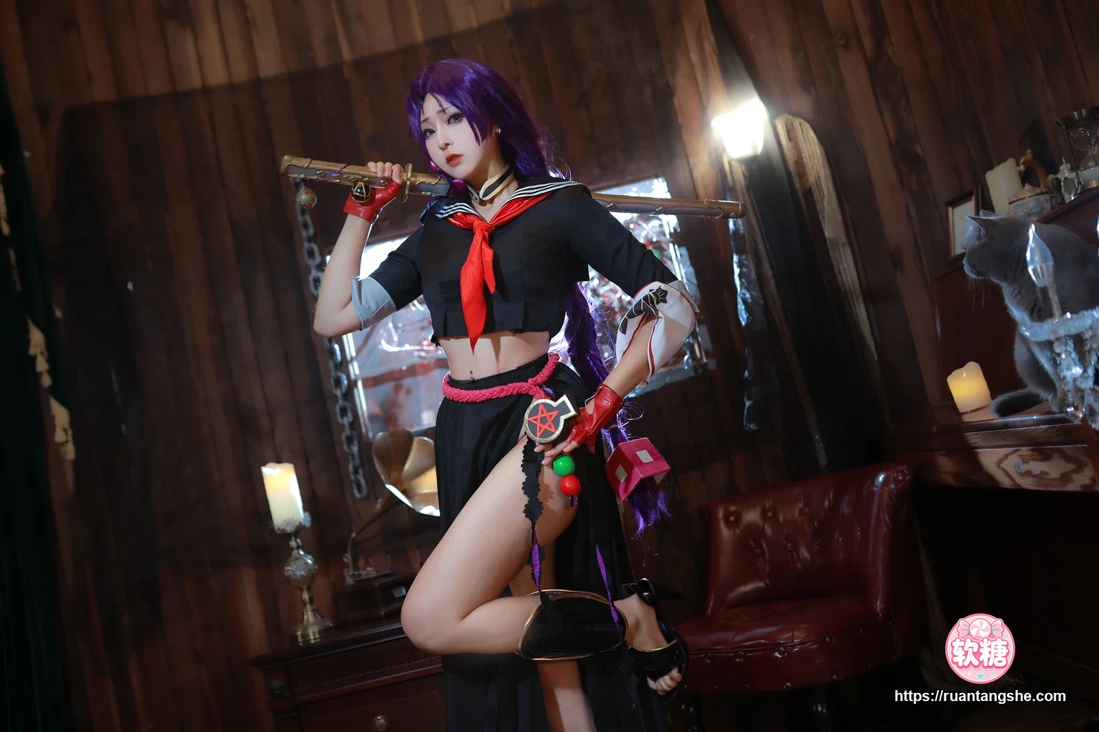 小容仔咕咕咕w 小容仔咕咕咕w NO.024 - 源赖光写真本 赠送电子图