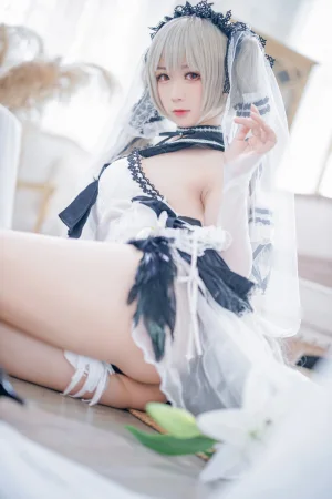 樱落酱w《碧蓝航线 可畏礼服》写真图集 20P｜在线预览与图包下载