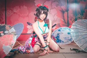 w百合欧皇子w《水着阿荣》写真图集 21P｜在线预览与图包下载