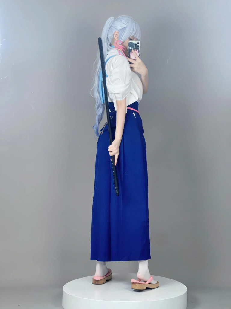 幼愛Youmeko《原神 神里绫华》写真图集 47P｜在线预览与图包下载