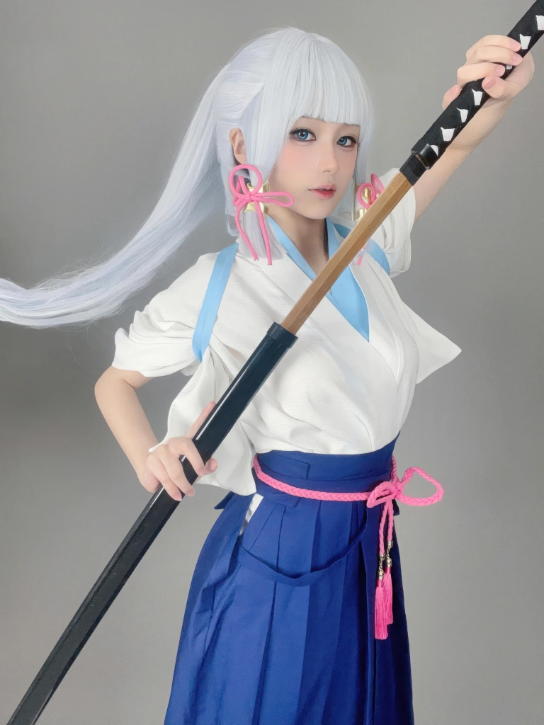 幼愛Youmeko《原神 神里绫华》写真图集 47P｜在线预览与图包下载