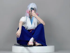 幼愛Youmeko《原神 神里绫华》写真图集 47P｜在线预览与图包下载