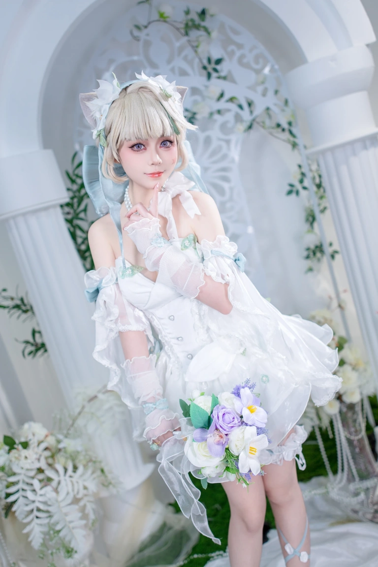 洛城雪Yuki《琳妮特天使庭院》写真图集 26P｜在线预览与图包下载