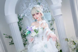 洛城雪Yuki《琳妮特天使庭院》写真图集 26P｜在线预览与图包下载