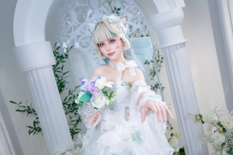 洛城雪Yuki《琳妮特天使庭院》写真图集 26P｜在线预览与图包下载
