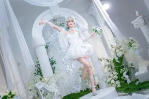 洛城雪Yuki《琳妮特天使庭院》写真图集 26P｜在线预览与图包下载