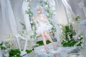 洛城雪Yuki《琳妮特天使庭院》写真图集 26P｜在线预览与图包下载